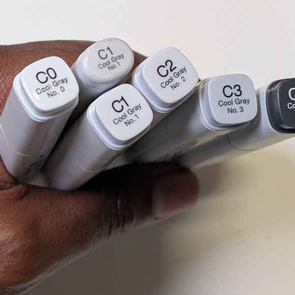 47 Copic Markers & 17 Marker Ink Refills, Gently Used/Like New/ Brand New - Picture 2 of 16